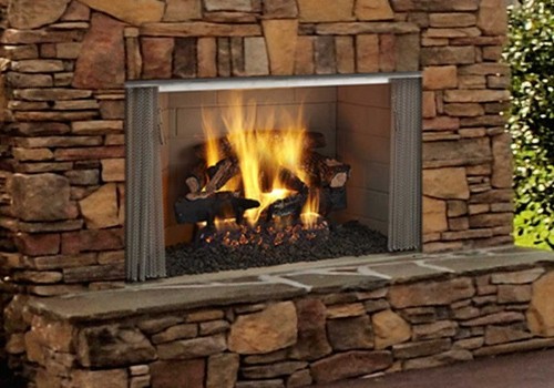 Majestic Villawood Wood Burning Fireplace